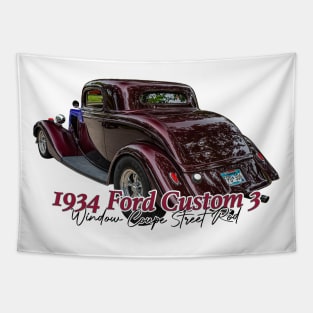 1934 Ford Custom 3 Window Coupe Street Rod Tapestry