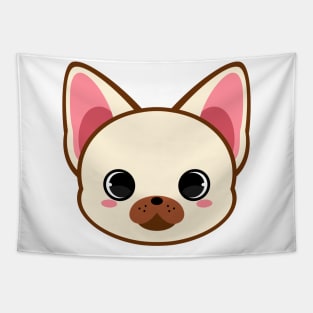 Cute Cream French Bulldog Tapestry