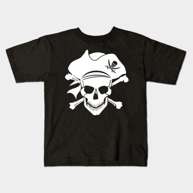 Skeleton Pirate Captain - Pirate Captain - Kids T-Shirt | TeePublic