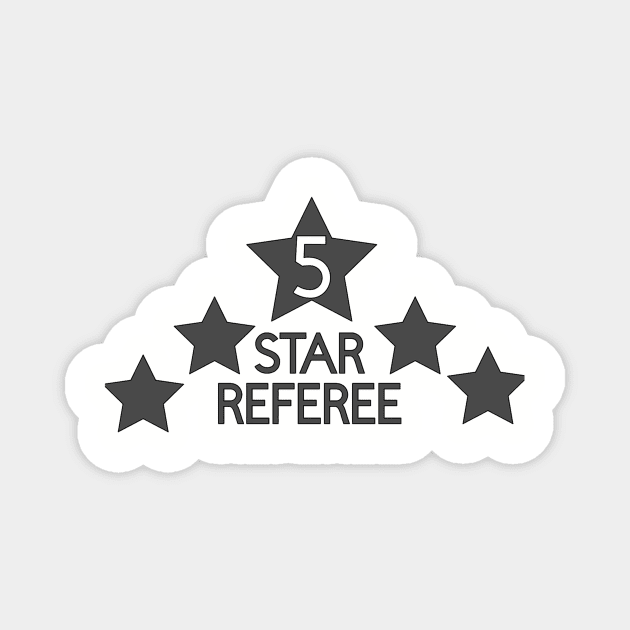 5 Star Referee Magnet by Extreme Referee