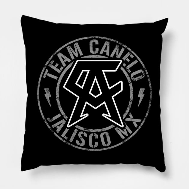 canelo boxing Pillow by RichyTor