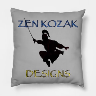 ZEN KOZAK DESIGNS LOGO Pillow