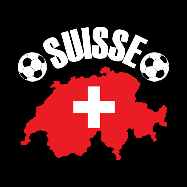 Suisse Schweiz Switzerland Football by TheInkElephant