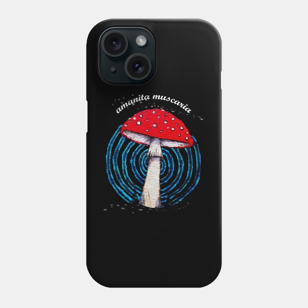 Amanita Muscaria Mushroom Phone Case by Forest Kingdom