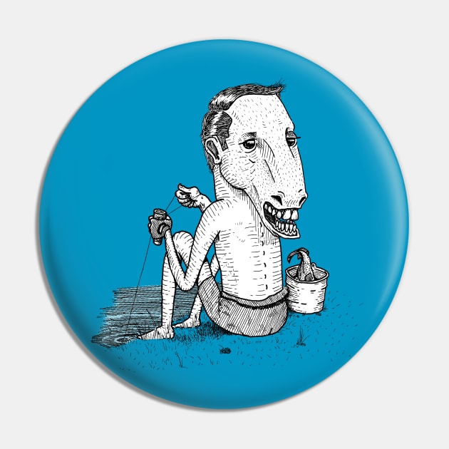 Horse head fisherman Pin by ismaelandia