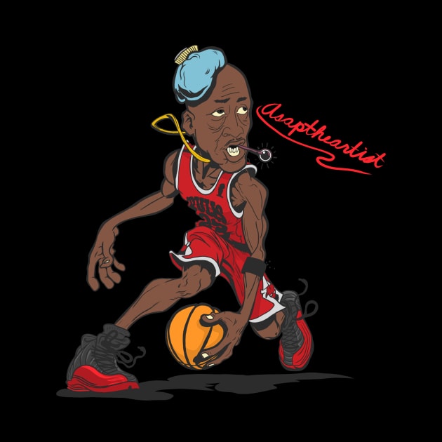 micheal jordan flu game by asaptheartist