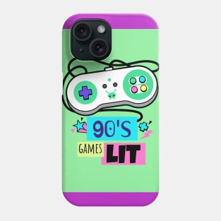 90's Games Lit Phone Case