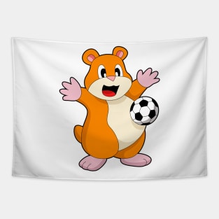 Hamster Soccer player Soccer Tapestry