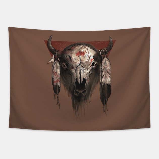 Tatanka Tapestry by RicoMambo