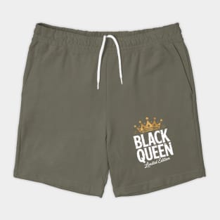 Black Queen Black Woman Shorts