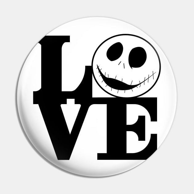 love is dead? black Pin by SIMPLICITEE