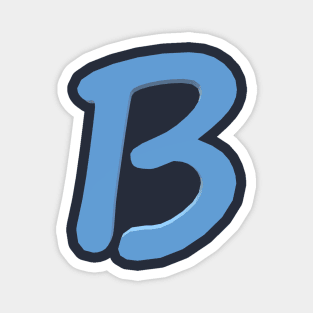 Letter B Magnet