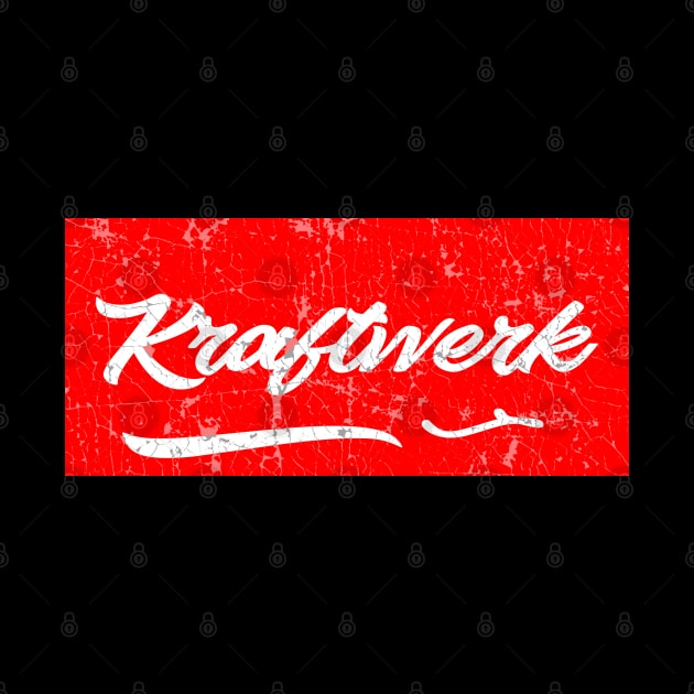 kraftwerk red vintage by newwave2022