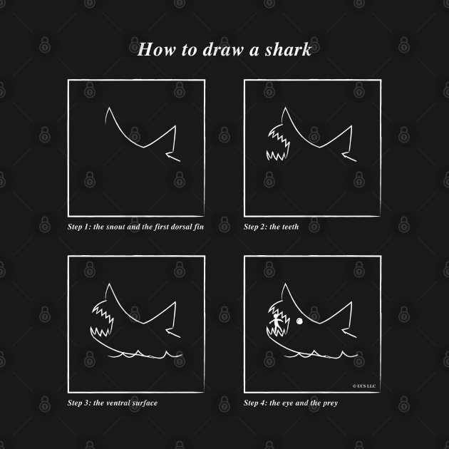 How to Draw a Shark by Phil Tessier