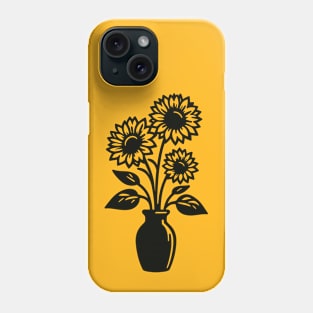 Sunflower Vase Phone Case