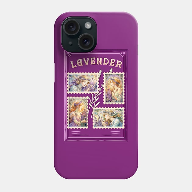 Provence. Lavender Phone Case by CatCoconut-Art