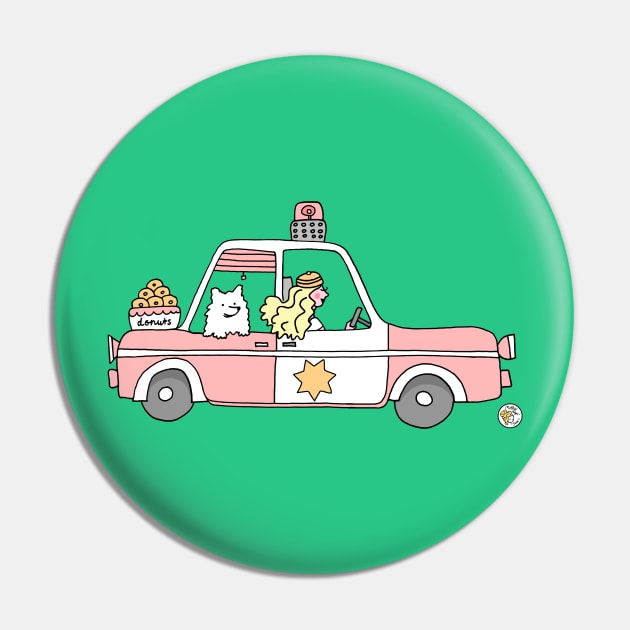 Pink police car Pin by Mellowdays