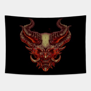 oni mask Tapestry