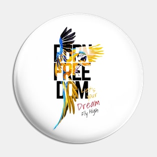 FREEDOM Pin