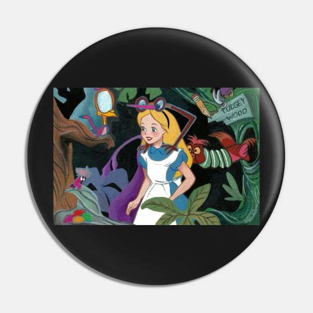 Lost in the woods Pin by aasilee