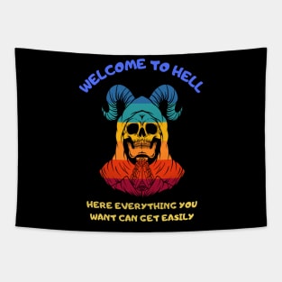 Welcome to Hell Tapestry