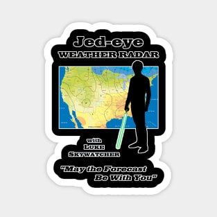 Jed-Eye Weather Radar (front & back print) Magnet