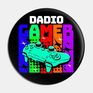 Dadio Gamer Dad Pin