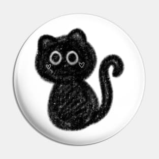 The Black cat Pin