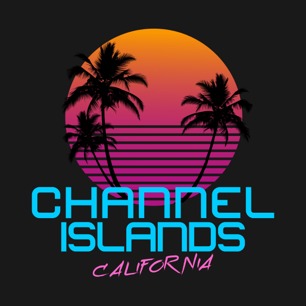 Channel Islands California Retro 80's by OCSurfStyle