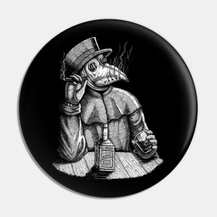 Relaxed Plague Doctor Pin