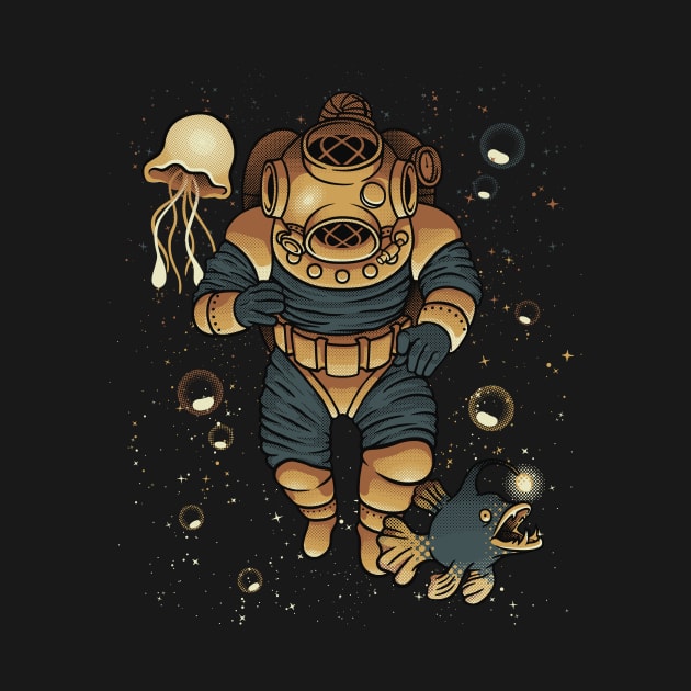 Scuba Diver Universe by Tobe Fonseca by Tobe_Fonseca