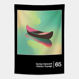 Herbie Hancock - Minimalist Graphic Design Artwork Tapestry