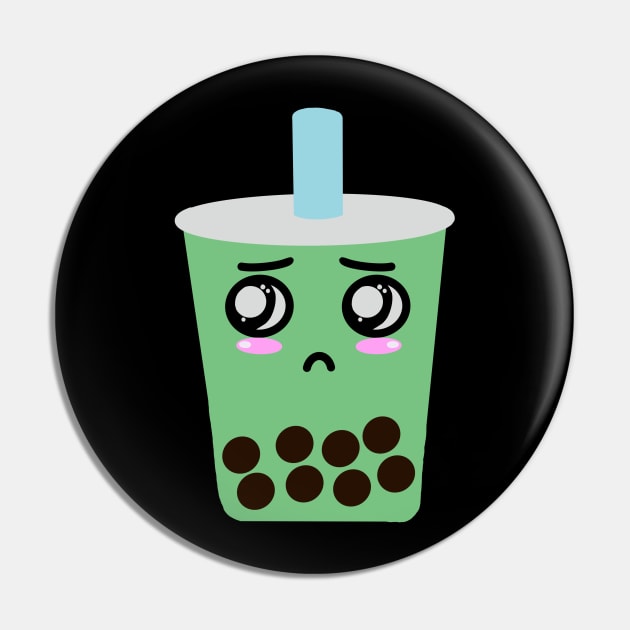 Sad matcha boba Pin by tothemoons