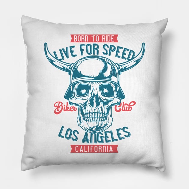 Live For Speed Pillow by Verboten