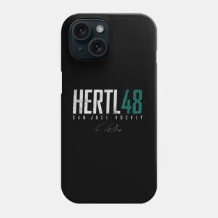 Tomas Hertl San Jose Elite Phone Case