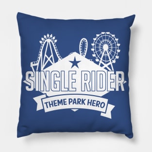 Single Rider Hero Pillow