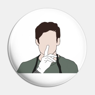 Shhh- Dexter Morgan Pin