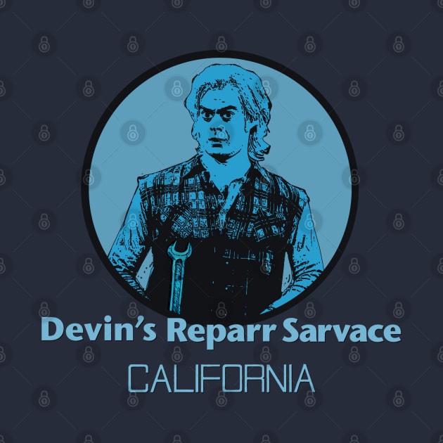 Devin's  Repair Service by GeekGiftGallery