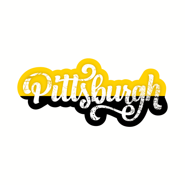 Pittsburgh Black and Yellow by polliadesign