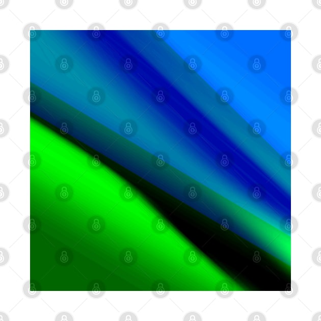 Blue green black abstract art design by Artistic_st