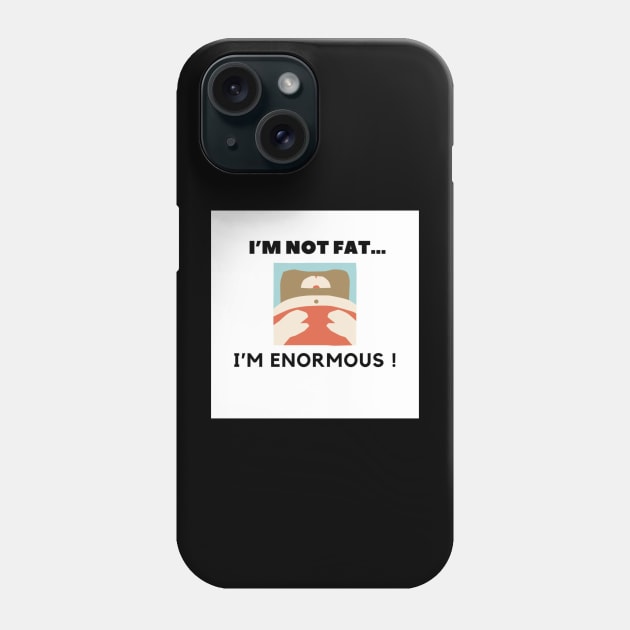 Large people Phone Case by Humorous 