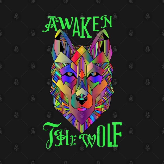 AWAKEN THE WOLF, Spectrum by artbleed