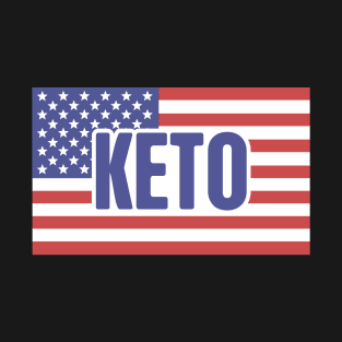 American Flag & KETO T-Shirt