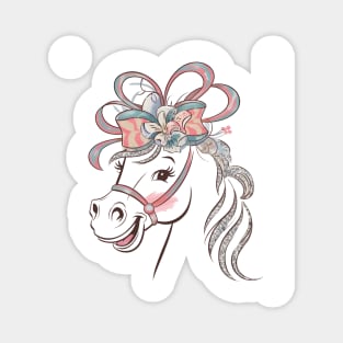 Cute Derby horse Magnet