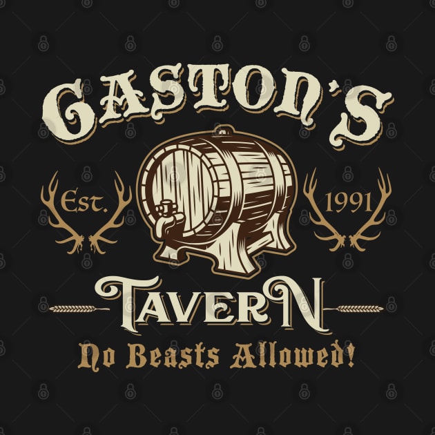 Gaston's Tavern by Alema Art