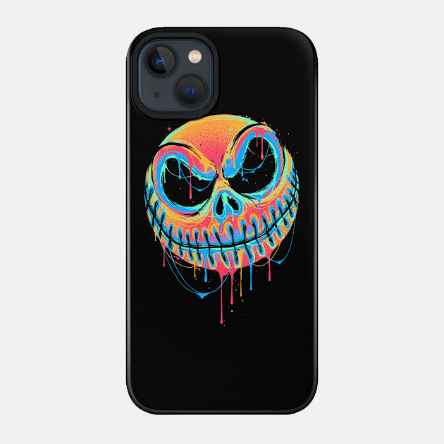 A Colorful Nightmare - Halloween - Phone Case