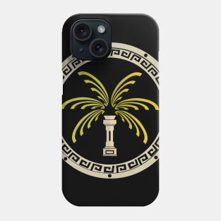 Column Palm Tree T-Shirt, Masks, Mugs, Notebooks, Pillows, Cases, etc. Phone Case