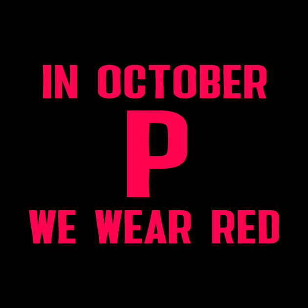 Philadelphia In october we wear red by Sunoria