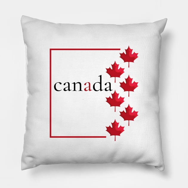 canada Pillow by Yasdey