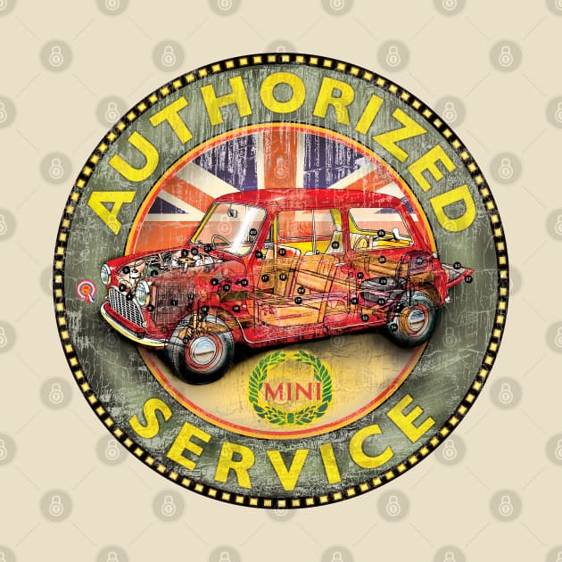 Authorized Service - Mini Cooper by Midcenturydave